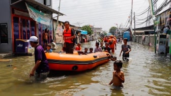 Banjir Rob Kerap Kepung Wilayah Pesisir Jakarta, Pengamat Minta Warga Beralih Gunakan Air Perpipaan