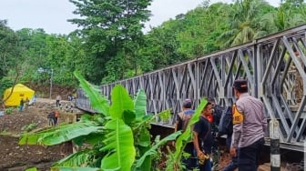 Akses Geopark Ciletuh Sukabumi via Loji Belum Sepenuhnya Bisa Dilalui