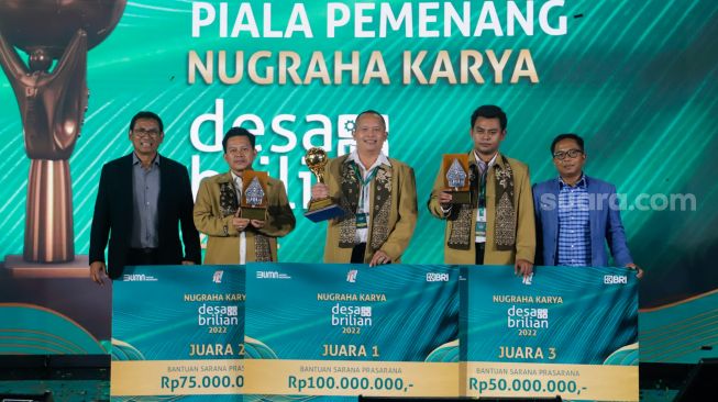 BRI Umumkan 5 Desa Paling BRILIAN di Malam Nugraha Karya 2022, Berikut Daftarnya!