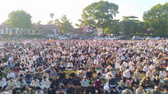 Ribuan Jemaah Muhammadiyah di Cimahi Salat Idul Adha Hari Ini, Berjalan Lancar dan Khusyuk