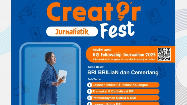 Yuk! Ikuti BRI Creator Fest 2024, Hadiahnya Jutaan Rupiah