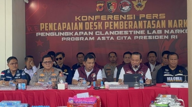 Bongkar Lab Narkoba di Bandung, Bareskrim: Rencananya Dipasarkan Malam Tahun Baru